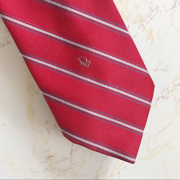 Dior Striped Tie - Picture 3 of 3